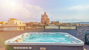 Holiday Hub Gozo - Rooftop Jacuzzi & Pool - 3 Bedrooms